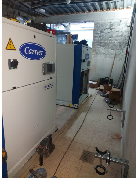 TRABAJOS ENFRIADORA CARRIER