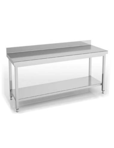 Mesa Mural con Estante Fondo 600 mm.