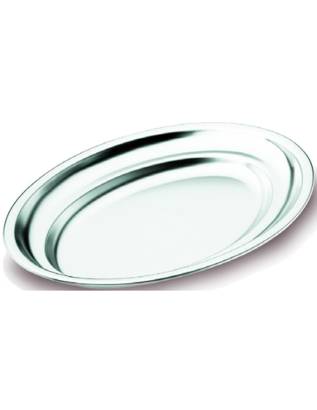 bandeja oval inox
