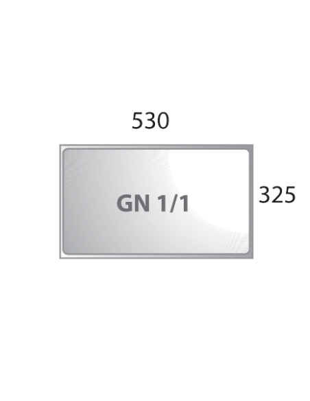 Bandeja gastronorm inox