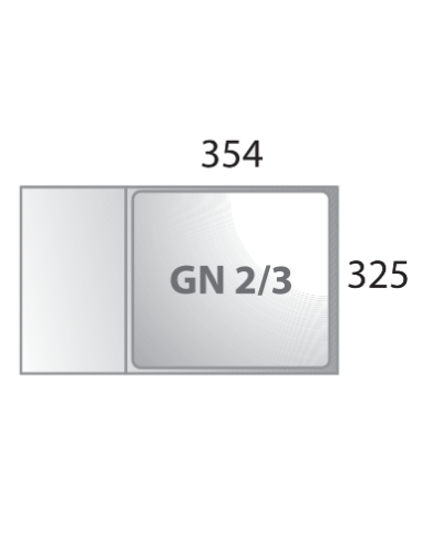 Bandeja gastronorm inox