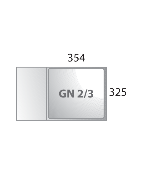 Bandeja gastronorm inox