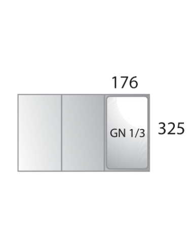 Bandeja gastronorm inox