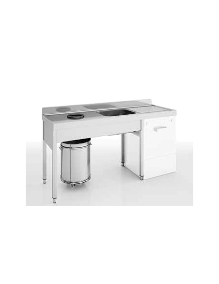 Fregadero para Desbarazado Fondo 70 cm.