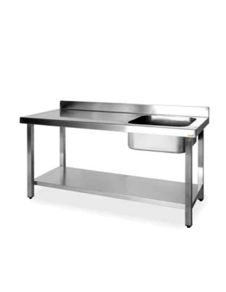 Mesa Mural con Cubeta Fondo 70 cm.