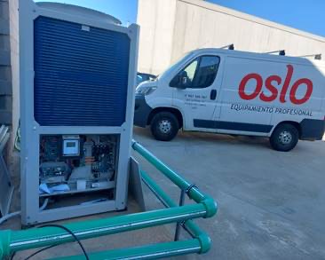 Concesionario Volvo Bomba de calor aerotermia.